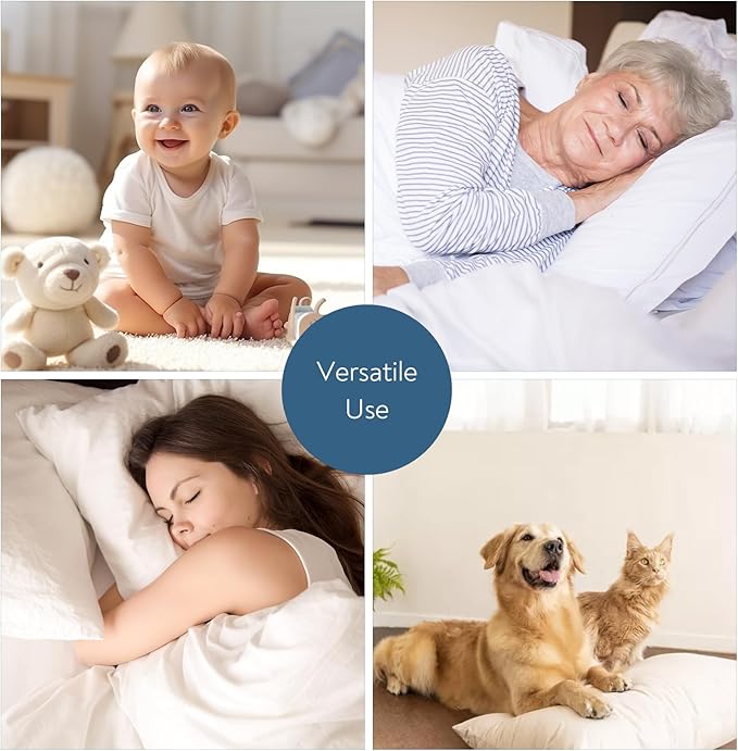 2 Pack Washable Incontinence Bed Pads, Reusable Underpads for Kids, Adults, Elderly, Hospitals & Pets, Waterproof Bed Protector Pad for Bed, Sofa, Floor, Super Absorbent Bed Pad 24" x 36"- Black