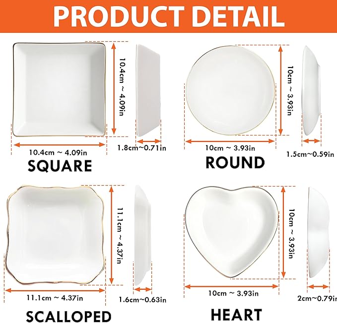 Custom Date Calendar Ring Dish Engagement Gift, Announcement Engaged Trinker Holder, Jewelry Tray Gifts for Newly Engaged Couple, Anniversary Wedding Gift for Her Bride Friend