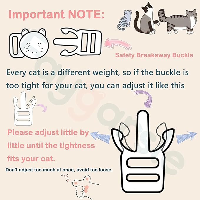 Faygarsle 3 Pack Cotton Safe Breakaway Cat Collars with Bell Daisy Charm Green Blue Pink Kitty Kitten Cute Cat Collars for Girl Cats Female Cats