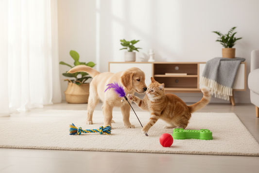 The Best Toys and Playtime Tips for Your Dog or Cat