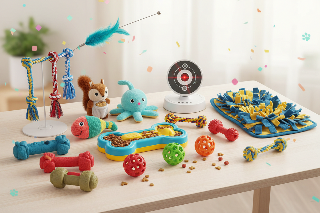 Top 10 Interactive Toys to Keep Your Pets Mentally and Physically Stimulated