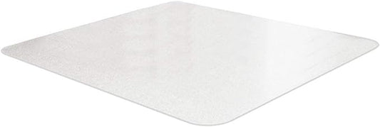 Under Pet Cage Mat for Bird Cages, Reptile Aquariums, Dog Kennels, Water-Resistant Pad for Hard Floors and Surfaces, 46 Inches x 96 Inches, Clear