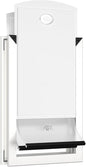 [MAVRICPOWER] Aluminum XL Dog Door with 2 Sliding Lock Panels, Doggy Door for Door with Adjustable Tunnel, Never Rust Pet Door for Dogs Up to 220 lbs