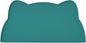 Cat Food Mat, Silicone Pet Feeding Mat for Floor Non-Slip Waterproof Dog Water Bowl Tray Cushion (20" x 12", MARRS Green)