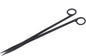 A2Z-Aquascaping Maintenance Tools Accessories,Anti-Rust Stainless Steel Tweezers Scissors Spatula for Aquarium Tank Clean, Fish Tank, Bonsai, Algae Scrapers (12" Scissors - Straight - Black)