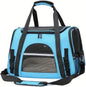 Cat Carriers, Dog Carriers, Pet Carriers – Airline-Approved Soft-Sided Bag for Cats & Small Dogs (Up to 15 lb), Foldable, Breathable Mesh, Privacy Cover, Washable & Lightweight
