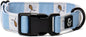 Lucy & Co. Bumbling Around Dog Collar, Adjustable Durable Dog Collar with Cute Print, Small