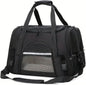 Cat Carriers, Dog Carriers, Pet Carriers – Airline-Approved Soft-Sided Bag for Cats & Small Dogs (Up to 15 lb), Foldable, Breathable Mesh, Privacy Cover, Washable & Lightweight