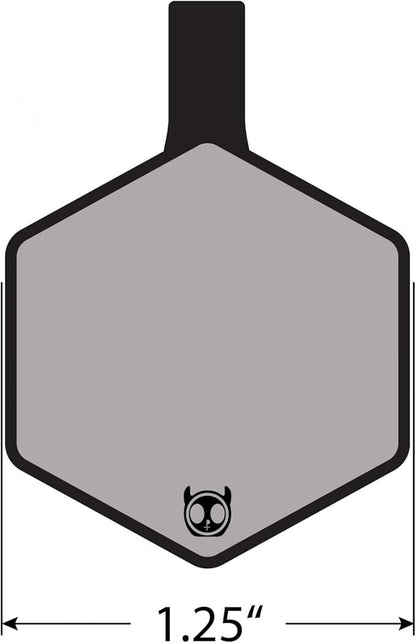 Silent Dog Tag Personalized with 5 Lines of Custom Deep Engraved Durable Soundless Silicone Pet ID Name Tag Hexagon Sunset Tiffany