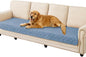 Ameritex Waterproof Pet Bed Cover Anti-Slip Dog Bed Blanket for Sofa and Furniture Waterproof New Pattern Design (Lightblue, 30x90 Inch (Pack of 1))