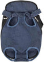 Leconpet Pet Carrier Backpack, Legs Out Adjustable Pet Front Cat Dog Carrier Backpack, Easy-Fit Dog Travel Backpack Carrier for Hiking Camping for Small Medium Puppies Cats (L, Blue Denim)