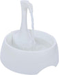 Aqua First Pet Water Fountain - Automatic Drinking Bowl for Cats and Dogs - Light and Portable - Replaceable Filters - Ergonomic Design - 1.2L/42 fl oz - White