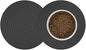 2 Pack Silicone Pet Food Mat, Small Rubber Mat for Dog Bowl, Cat Food Mat, Cat Bowl Mat Placemat Prevent for Food and Water Overflow, 9.5"x9.5"