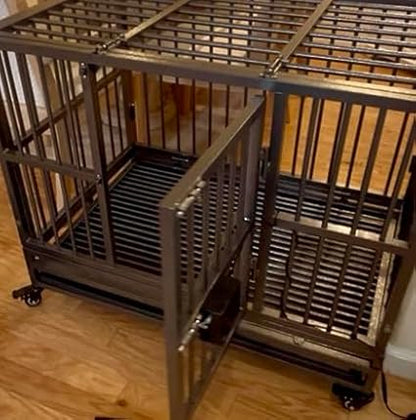 Easy Out Automated Pet Crate Opener for Single or Double Latch Crates, Activated by Remote Control or Wi-Fi Smart Plug, Model EOD1