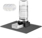 Marchul 1.9 Gallon Dog Water Dispenser, Automatic Dog Water Dispenser with Placemat and Stainless Steel Bowl, Large Gravity Pet Bowl for Dogs Medium to Large (7.2L + 3 Filters + Mat)