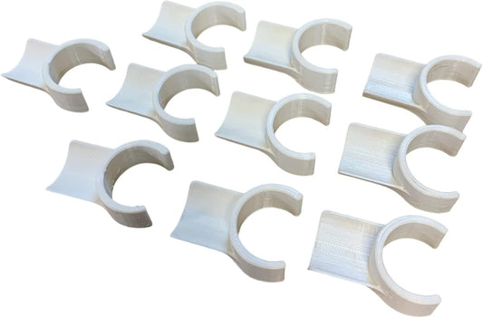 3/4" Jump Cups-Dog Agility Equipment-Set of Ten fits Factory Labeled 3/4" PVC Pipe. See Description Prior to Ordering