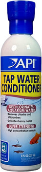 API TAP WATER CONDITIONER Aquarium Water Conditioner 8-Ounce Bottle, White (52A),8 oz