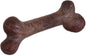 Pet Qwerks Dinosaur BarkBone - Nylon Dog Bone for Aggressive Chewers - Bacon Flavor - 9.75"