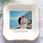 Custom Couple Portrait Polaroid Photo Ring Dish, Personalized Picture Jewelry Holder, Engagement Ring Dish, Wedding Trinket Tray Keepsake Valentines Gift for Her Him Wife Husband