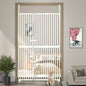 71" Extra Tall Cat Pet Gate, 33.5-47.2 in Wide High Dog Gates for Doorways No Climbing, Kitten Proof Full Door Barrier, Auto Close Large Walk Thru Puppy Gate Pressure Mounted, Indoor White