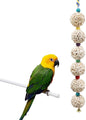 Bird Chewing Toy, Bird Sola Ball Toy with Bell, Bird Cage Accessories, Cage Toys for Cockatiel Parakeet Parrot Budgies Rat Hamster Chinchilla Rabbit Bunny African Grey