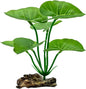 Silk Aquarium Plants Betta Fish Tanks Decor 6-in Soft Aquarium Decorations Fish Tanks Plants Leaf Hammock, Artificial Aquarium Plant Fish Tank Decorations Accessories Goldfish Reptile Plants Driftwood