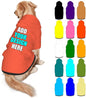 Custom Dog Hoodie Personalized Photo Text Logo Name Dog Clothes, Soft & Warm for Puppy Sweatshirt Hooded for Small Medium Large Dogs Girl/Boy Cats/Kitten, Tomato, S