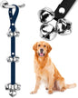 BLUETREE Dog Doorbells Premium Quality Training Potty Great Dog Bells Adjustable Door Bell Dog Bells for Potty Training Your Puppy The Easy Way - 7 Extra Large Loud 1.4 DoorBells