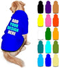 Personalized Dog Hoodie Customized with Name Photo Pet Warm Sweater Hoodie for Medium Large Dogs & Cat Puppy, Blue, XL