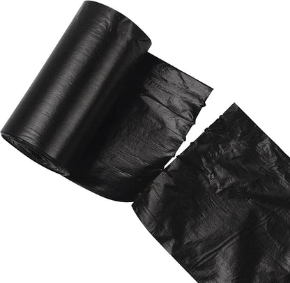 80 Count Cat Litter Waste Bags for Scooping, Black, 5 Liters