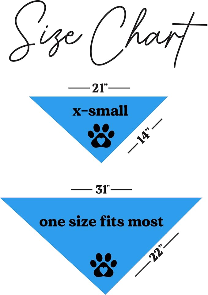 Do Not Pet Dog Bandana (Turquoise, XS 157)