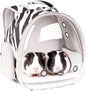 Portable Small Animal Backpack Travel Breathable Pet Carrier Bag Cages for Guinea Pig, Rabbit, Bearded Dragon, Squirrel, Tortoise, Bird, Lizard, Sugar Glider