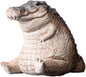 Mini Alligator Baby Statue Ornament, Cute Resin Crocodile Figurine, Tea Pet Alligator Sculpture, Animal Statue for Indoor Outdoor Home Garden Decoration, Animals & Crocodile Lovers