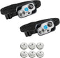 MS-5 Automatic Pet Door Collar 2-Pack, Genuine High Tech Pet Brand Dog Collar for Power Pet Doors, Water Proof with 6 Free Batteries - 2MS-5-6B3V1A