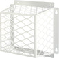 Dryer Vent Bird Guard,Dryer Vent Cover Guard for Most 3" to 4" Bathroom Exhaust Fan Ventilation Cover,7"Lx7"Wx5"H Steel Ventilation Bird Cage for Exhaust Fan Cover,White