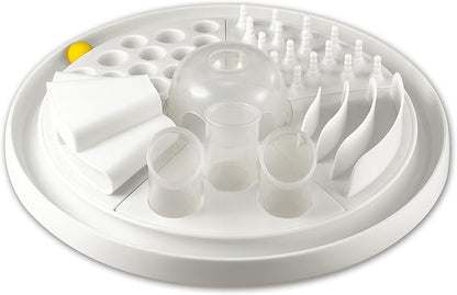 Cat-Center - 7-in-1 Pet Activity Center, Cat Toy Game, Educate & Entertain Your Pet, Durable & Dishwasher Safe, Multi Play Toy