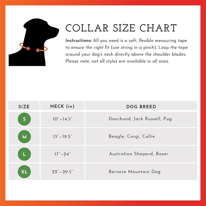 SPOT THE DOG! Reflective Dog Collar - Adjustable Pet Collars, Safe, Durable, Comfortable Dog Walking Accessories for Medium Dog, Hunting Dog, Puppy, Boy, Girl Dog Collars (Blaze Orange, Red Plaid, M)