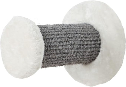 Trixie Wall Mounted Cat Lounge Set with Hammock & Condo – Climbing Shelves with Plush Condos & Sisal Steps – Wall-Mounted Cat Furniture for Scratching & Lounging – Gray, 18.75 x 11 x 11.25 in