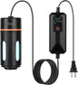 hygger Aquarium U-V Light with Timer, 360° Protective Shield Clean Light for Green Water and Algae Clean, Mini Algae Control Lamp for Freshwater and Saltwater Tank (5W for 13-40 Gallon)