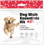 pH Advantage Pet Travel Essentials – Single Pack with Dog Treat, Food, Bowl & Poop Bag – Lightweight Grab-and-Go Kit for Walks, Parks, Car Rides & Everyday Use (Red)