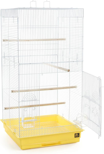 Prevue Pet Products SPECONO1818H-Y Tall Tiel Cage, Yellow