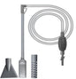 ZYFHOST Fish Tank Vacuum Gravel Cleaner, Aquarium Gravel Cleaner - Hand Siphon Pump as Fish Tank Hose Water Changer & Rock Cleaner & Sand Washing (5.6ft)