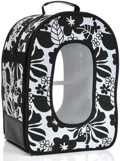 A&E CAGE COMPANY 001375 Green Happy Beaks Soft Sided Bird Travel Carrier, 13.5 x 9 x 18.5