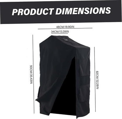 Bird Cage Cover Foldable Waterproof Black Bird Cage Cover Windproof Washable Accessories
