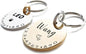 Cats Dogs ID Tags Personalized Lovely Symbols Pets Collar Name Accessories Simple Custom Engraved Products for Extra Small Four Legged Child Necklace Chain Anti-Lost Industrial Steel Charm