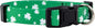 Native Pup St Patricks Dog Collar- Saint Patrick Green Shamrock Pet Collars- St. Patrick’s Lucky Irish- Cute Boy Girl Puppy Gift- Adjustable for Small, Medium, Large Breeds (Lucky Shamrock, Large)
