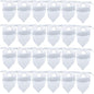 24 Pieces Sublimation Pet Bandanas White Heat Transfer Triangle Dog Scarf Blank Big Washable DIY Polyester Dog Bibs Kerchief Apparel Accessories for Dogs Puppy Cats (White-24Pack)