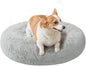 Nisrada Dog Bed for Small Medium Large Dogs, 27 inch Calming Dogs Bed, Washable-Round Cozy Soft Pet Bed for Puppy and Kitten with Slip-Resistant Bottom