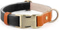 Plutus Pet Genuine Leather & Hemp Dog Collar – Adjustable Heavy Duty Pet Collar with Quick Release Metal Buckle, Soft & Stylish for Puppy and Small, Medium, Large Dogs (Black, M)