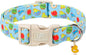 Easter Day Dog Collar, UP URARA PUP Easter Bunny Adjustable Pet Collar with Quick Release, Colorful Rabbits Dog Collars for Small Medium Large Dogs